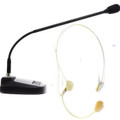 SpeechWare 362233 TableMike with Exclusive Variable Long-Range Self Adjusting Input and FlexyMike Headset