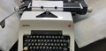 Vintage Olympia SG3 Manual Desktop with Presentor Typeface