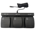 DAC FP-9000WP Waterproof 3 Button Foot Pedal