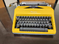 Vintage Olympia SM9 Yellow Manual with Case
