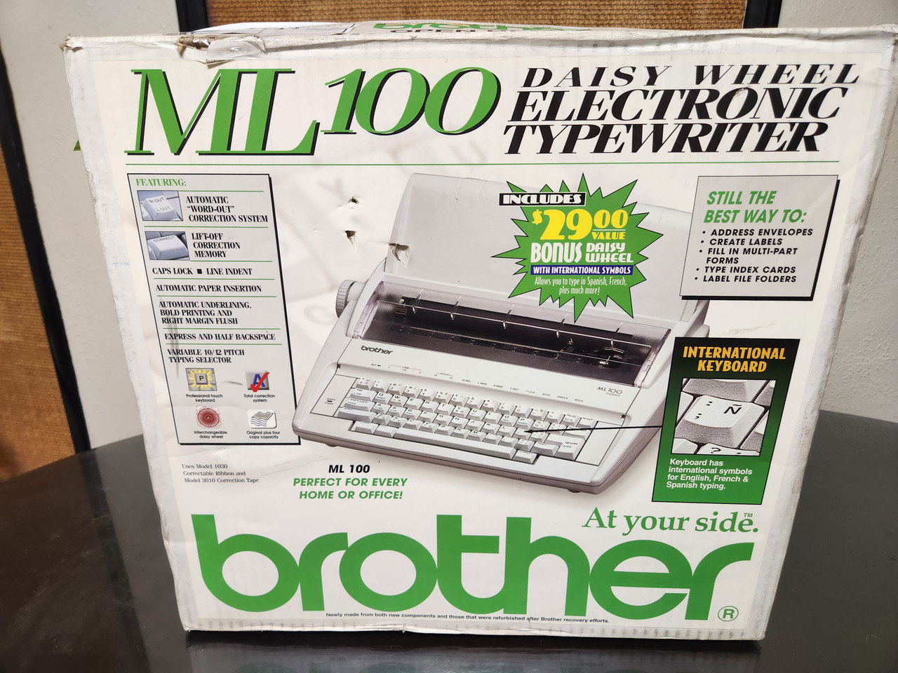 Brother ML100 Electronic Typewriter Rees Electronics & Office