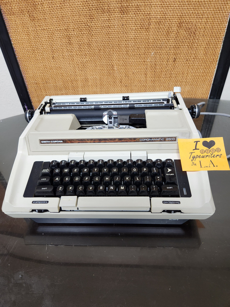 Smith-Corona hotsell Electric Typewriter. Coronamatic 2500. With Case