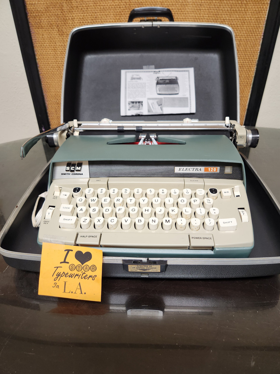Vintage Smith Corona Electra 120 Electric Portable - Rees