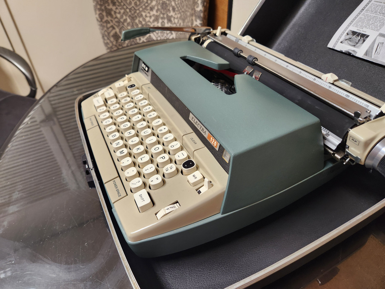 Vintage Smith Corona Electra 120 Electric Portable - Rees