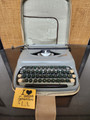 Vintage Consul Manual Portable with Leatherette Case