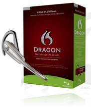 Dragon NaturallySpeaking 11 Professional with Bluetooth Headset