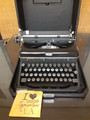 Vintage Royal Quiet Deluxe Manual Portable "Spanish" w/Case #348