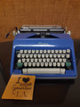 Vintage Olympia SM9 Manual Portable "Script" w/Case #358