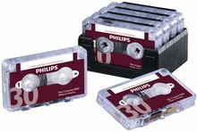 Philips LFH0005 Mini Cassette Dictation 30 Minutes Tape