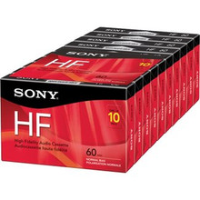 Sony High Fidelity Audio Dictation Cassette 10/pack
