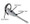 Plantronics CS55 Wireless Headset Button Layout for the earpiece.