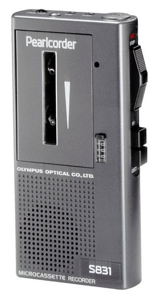 Vintage 1997 Olympus Pearlcorder S700 Microcassette Recorder - store Factory Sealed