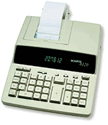 Monroe 6120 12-Digit 3.6 LPS Heavy Duty Printing Calculator