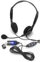 Andrea NC-125M Cost Effective Digital Stereo USB Headset with Volume Control