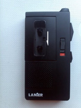 Lanier Handheld Micro Cassette Recorder Dictator