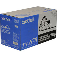Brother TN670 High Yield Toner Black Cartridge - BROTN670