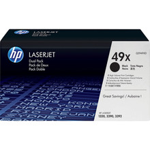 HP LaserJet 49X Dual Pack Black Toner Cartridge