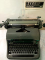 Vintage 1970 Olympia De Luxe SG1 Cubic Manual Typewriter