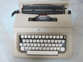Vintage Olivetti Lettrta 25 Manual Portable Typewriter Spanish Keyboard