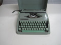 Vintage Hermes Rocket Manual Portable Typewriter w/ Case