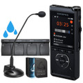 Olympus Professional Hands Free Dictation Solution with Automatic Download - Waterproof