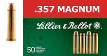 357 Magnum 158 Gr SP Sellier & Bellot