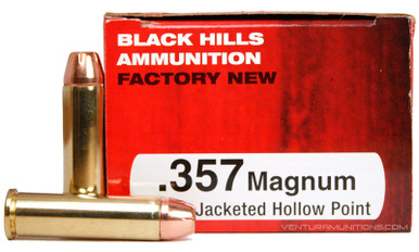 Black Hills 357 Magnum 158gr JHP Ammo - 50 Rounds