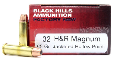 Black Hills 32 H&R Magnum 85gr JHP Ammo - 50 Rounds