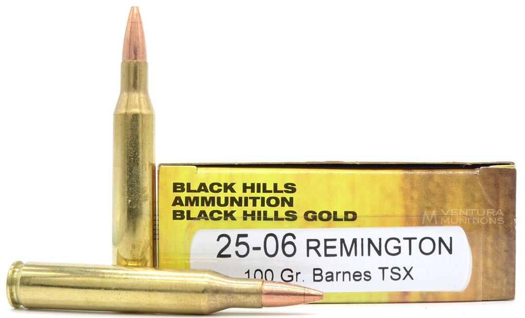 Black Hills 25-06 Remington 100gr Barnes TSX Ammo for Sale 