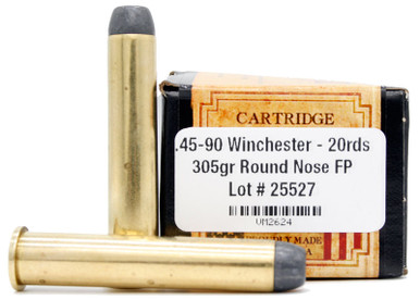 Ventura Heritage 45-90 Winchester 305gr RNFP Ammo - 20 Rounds