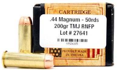 Ventura Heritage 44 Magnum 200gr TMJ Ammo - 50 Rounds
