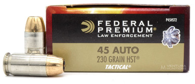 Federal Premium Law Enforcement 45 ACP 230gr HST FEDP45HST2 - 50 Rounds