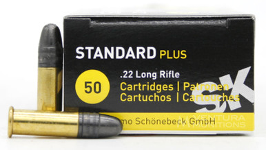 Lapua SK Standard Plus 22LR 40gr RN Ammo - 50 Rounds