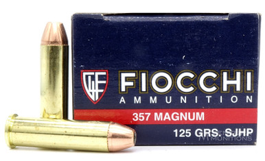 Fiocchi Shooting Dynamics .357 Mag 125gr JHP Ammo - 50 Rounds