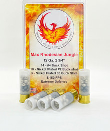 Phoenix Rising 12ga 2.75" Rhodesian Jungle Ammo - 5 Rounds