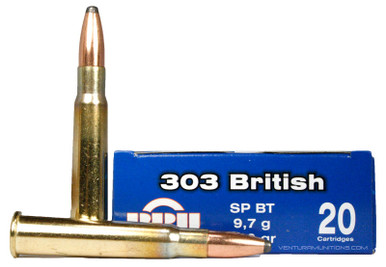 Prvi Partizan 303 British 150gr SP Ammo - 20 Rounds