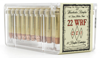 CCI 22 WRF 45gr JHP Ammo - 50 Rounds