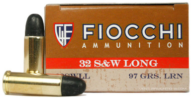 Fiocchi Shooting Dynamics 32 S&W Long 97gr LFP Ammo- 50 Rounds