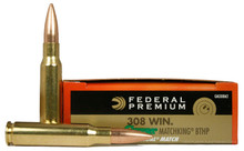 Federal Gold Medal Match .308 Win 175gr Matchking BTHP - 20 Rounds