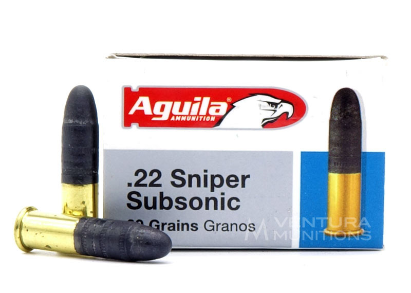 .22 subsonic rounds