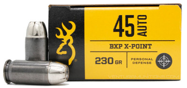 Browning BXP 45 ACP 230gr X-Point JHP Ammo - 20 Rounds