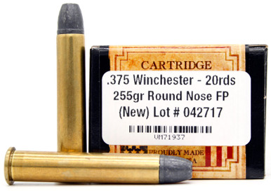 Ventura Heritage 375 Win 255gr RNFP Ammo - 20 Rounds