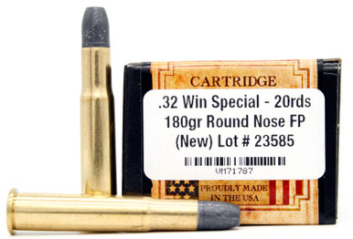 Ventura Heritage 32 Win Special 180gr RNFP New Ammo - 20 Rounds