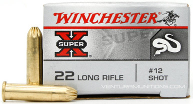 Winchester Snake Shot 22lr #12 Shot Ammo - 50 Rounds