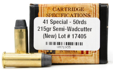 Ventura Heritage 41 Special 215gr SWC Ammo - 50 Rounds