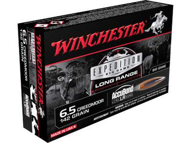 Winchester Expedition Big Game 6.5 Creedmoor 142gr Accubond Ammo - 20 Rounds