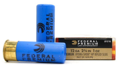 Federal Premium LE 12ga 2.75" 1oz Hydra-Shok Slug Ammo - 5 Rounds