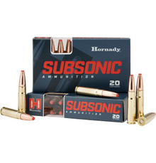 Hornady Subsonic 300 AAC Blackout 190gr Sub-X Ammo - 20 Rounds
