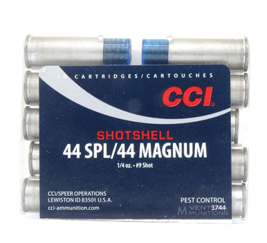 CCI 44 Magnum #9 140gr Shotshell Ammo - 10 Rounds