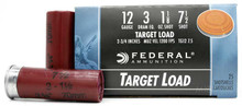 Federal Target Load 12ga 2.75" 1-1/8oz #7.5 Lead Ammo - 25 Rounds